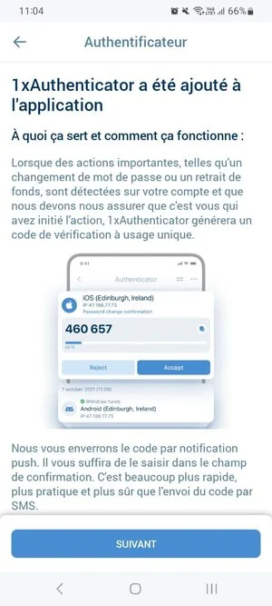 Authentification 1xBet Somalie